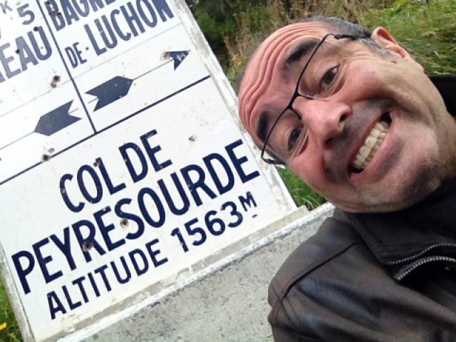Borne du col de Peyresourdes